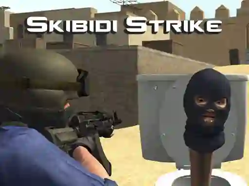 Cluiche Skibidi Strike ar líne