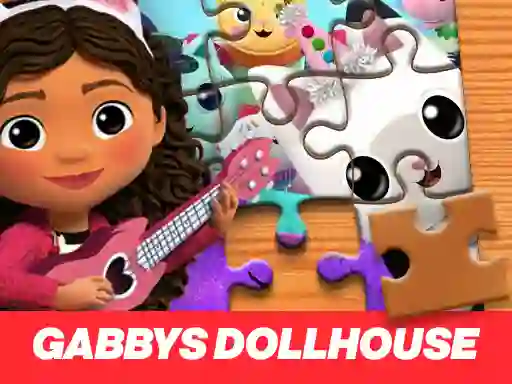 Cluiche Gabbys Dollhouse Jigsaw Puzzle ar líne
