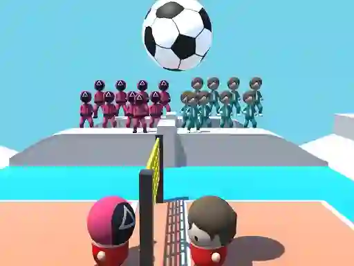 Cluiche Volley Squid Gamer ar líne