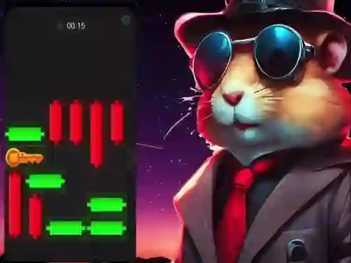 Cluiche Hamster Puzzle Keys ar líne