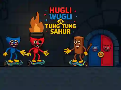 Cluiche Hugli Wugli vs Tung Tung Sahur ar líne