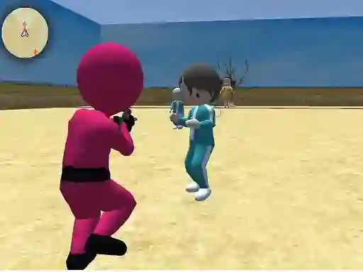 Cluiche Squid Game: Shooting Survival ar líne