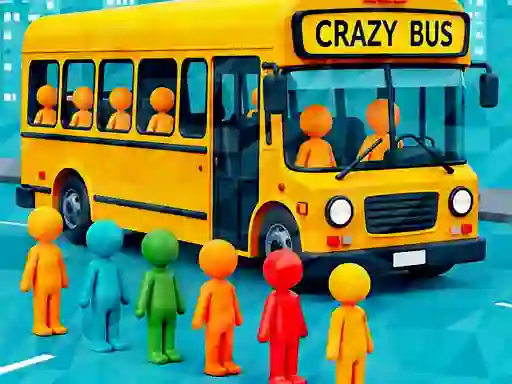 Cluiche Crazy Bus Car Jam Parking ar líne