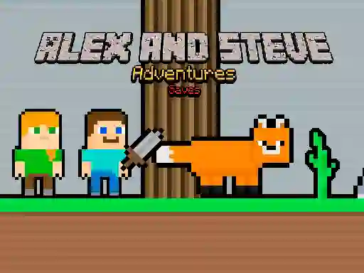 Cluiche Alex and Steve Adventures Saves ar líne