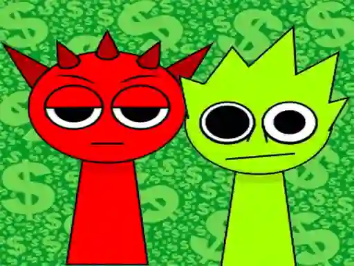 Cluiche Sprunki Money Stack Incredibox ar líne