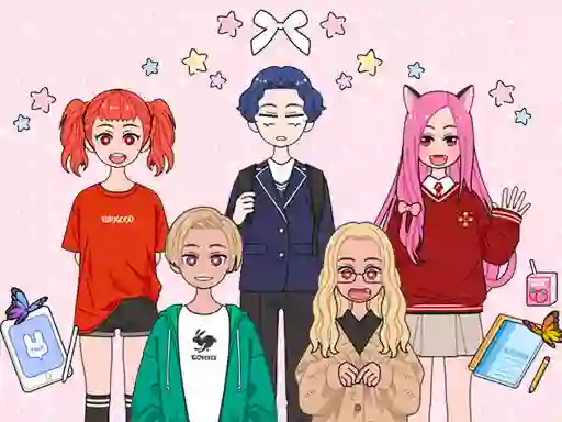 Cluiche Fun Dress Up Game ar líne