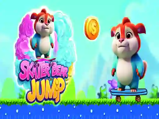 Cluiche Sketer Bear Jump ar líne