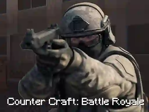 Cluiche Counter Craft: Battle Royale ar líne
