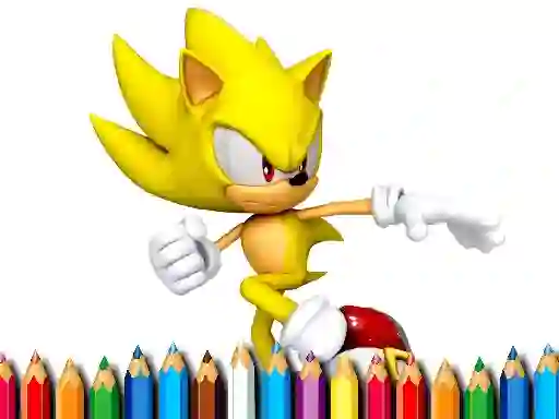 Cluiche Sonic Coloring Book ar líne