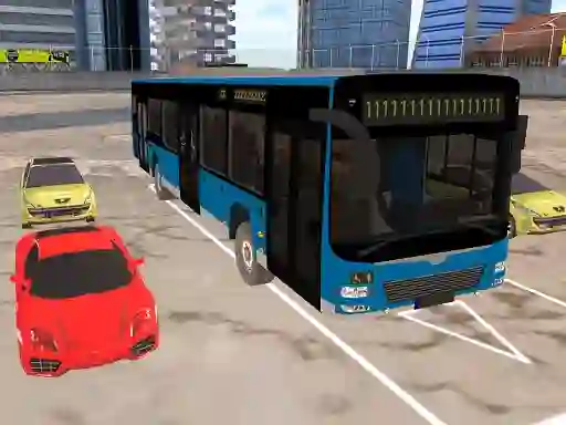 Cluiche Bus Parking Cityscape Depot ar líne