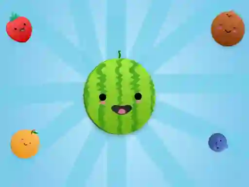Cluiche Fruit Merge : Juice Jumble ar líne