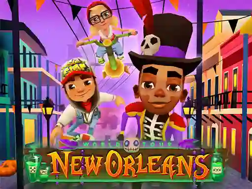 Cluiche Subway Surfers New Orleans ar líne