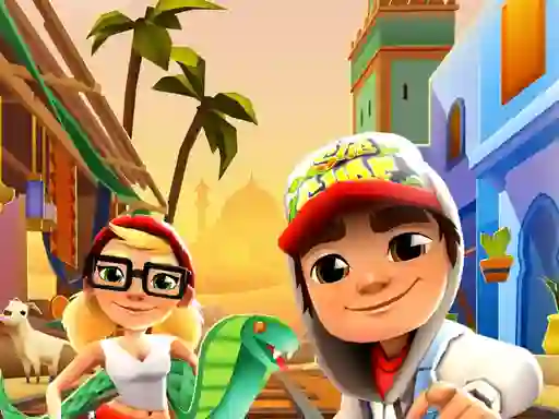 Cluiche Subway Surfers World Tour: Marrakesh ar líne