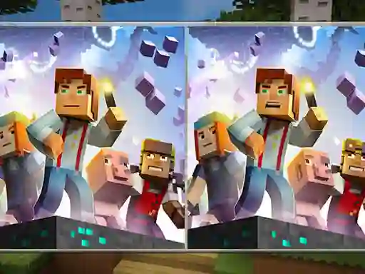 Cluiche Minecraft Differences ar líne