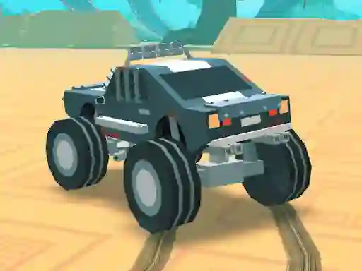 Cluiche Monster Truck Stunts ar líne