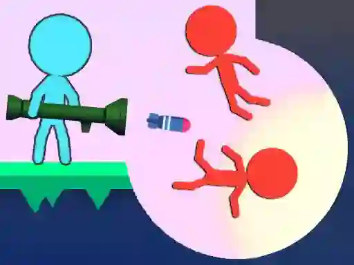 Cluiche Stickman Bullets Ragdoll ar líne