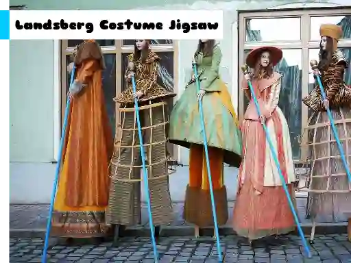 Cluiche Landsberg Costume Jigsaw ar líne