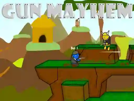 Cluiche Gun Mayhem ar líne