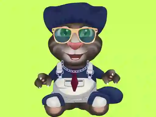 Cluiche Baby Talking Tom Makeover ar líne