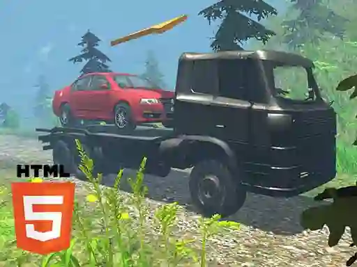 Cluiche Truck Offroad Drive Heavy Transport ar líne