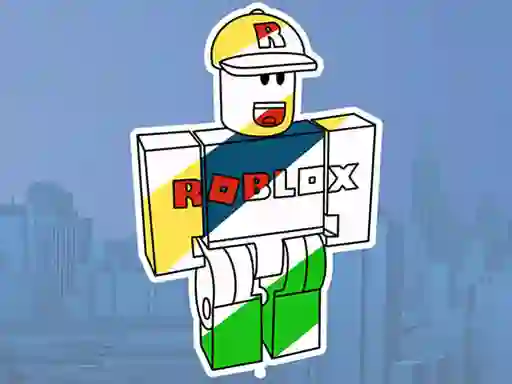 Cluiche Roblox Coloring Book ar líne