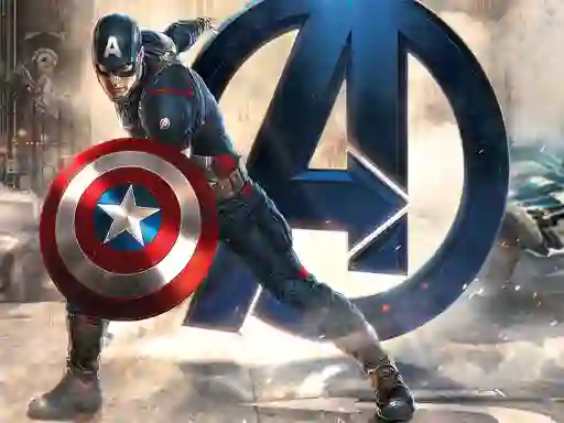 Cluiche Captain American Jigsaw Puzzle ar líne