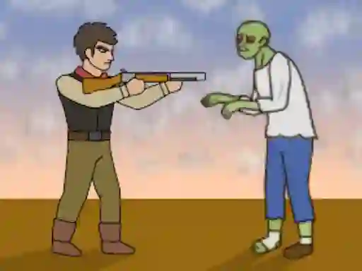 Cluiche Cowboy Survival Zombie ar líne