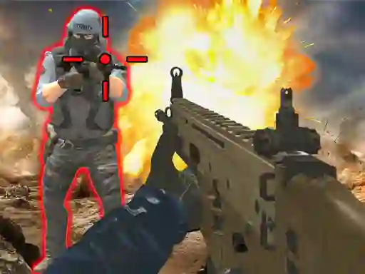 Cluiche Call of Bravery Shooter ar líne