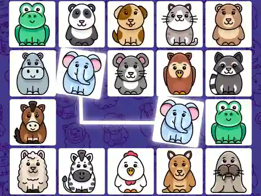 Cluiche Kris Mahjong Animals ar líne