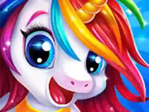 Cluiche Unicorn Make up Girl ar líne