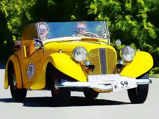 Cluiche Old Cars Puzzle ar líne
