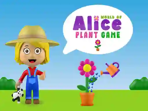Cluiche World of Alice Plant Game ar líne