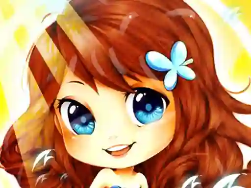 Cluiche Fantasy Cinderella Dress Up ar líne