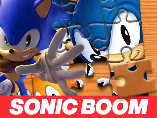 Cluiche Sonic Boom Jigsaw Puzzle ar líne