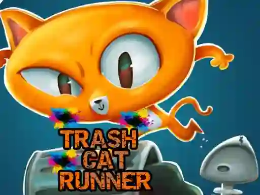 Cluiche Trash Cat Runner ar líne
