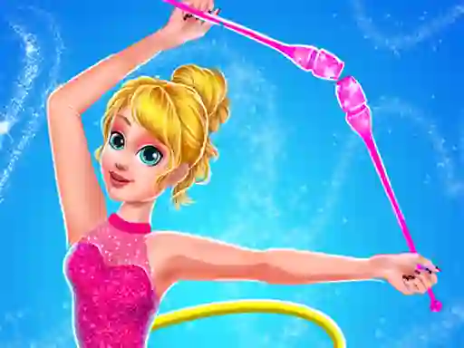 Cluiche Gymnastics Games for Girls Dress Up ar líne