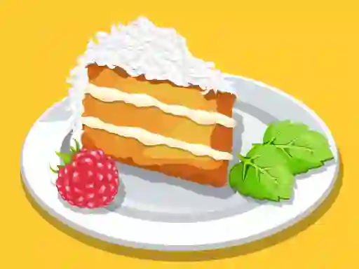 Cluiche Almond coconut cake ar líne