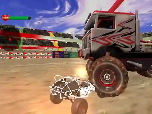 Cluiche Crazy Buggy Demolition Derby ar líne