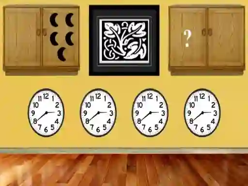 Cluiche Clock Room Escape ar líne