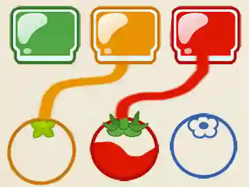 Cluiche Pick Color Paint Fruits ar líne