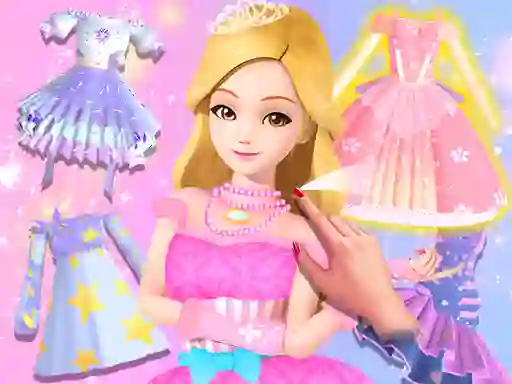 Cluiche Модный макияж для сияющей принцессы ar líne