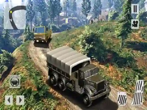 Cluiche US OffRoad Army Truck Driver ar líne