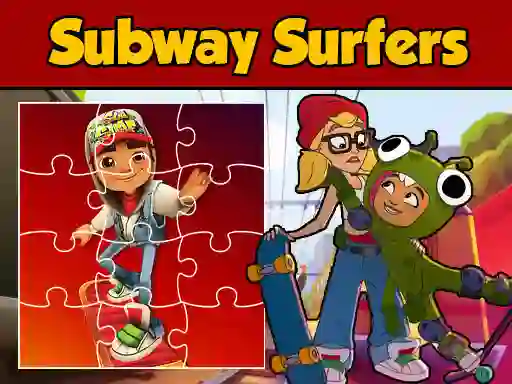 Cluiche Subway Surfers Puzzle ar líne