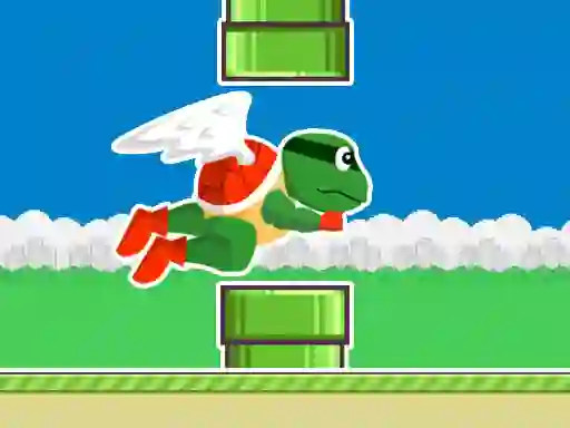 Cluiche Flappy Turtle ar líne