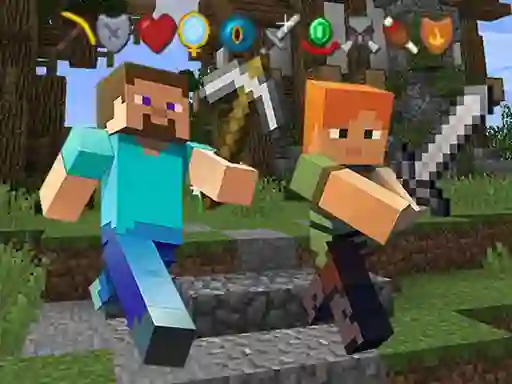 Cluiche Minecraft Hidden Items ar líne