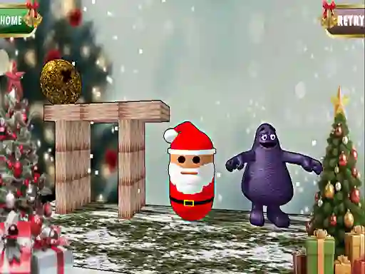 Cluiche Santa Claus Grima Monster ar líne