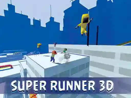 Cluiche Super Runner 3d ar líne