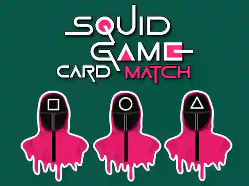 Cluiche Squid Game Memory Card Match ar líne