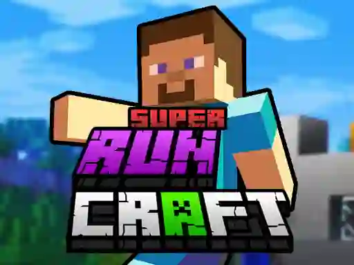 Cluiche Super RunCraft ar líne