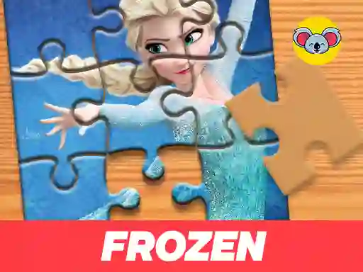 Cluiche Frozen Jigsaw Puzzle Planet ar líne